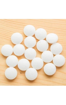 Misket Naftalin Tablet 100 G 30-35 Adet Pisuvar Lavabo Kötü Koku Önleyici Tableti Haşere Güve Kovucu