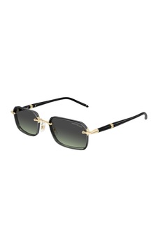Mont Blanc Mb0483s 004 Erkek Güneş Gözlüğü Altın