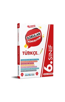 Pruva Akademi 6 Sınıf Türkçe Soru Bankası Sorular Konuşuyor