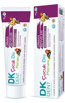 Dk Dent Diş Macunu 50ml Çocuk Orman Meyveleri Florürsüz Diş Macunu
