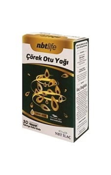 NbtLife Çörek Otu Yağı 30 Kapsül NbtLife Çörek Otu Yağı 30 Kapsül