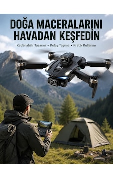 Northcity Canlı Görüntü Aktarımlı Çift Kameralı Uzaktan Kumandalı Drone Northcity Canlı Görüntü Aktarımlı Çift Kameralı Uzaktan Kumandalı Drone