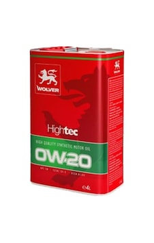 Wolver Ultra 0W-20 Sentetik Motor Yağı 4 L