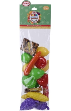 Zuzu Toys Poşetli Alışveriş Sebze Meyve Yemek Oyuncak Seti Zuzu Toys Poşetli Alışveriş Sebze Meyve Yemek Oyuncak Seti