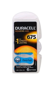 675 Numara İşitme Pili 6'lı Paket 675 Numara İşitme Pili 6'lı Paket