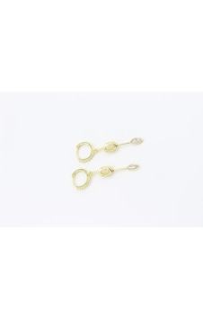 Vip Küpe 14 - K 4,5cm Çok Renkli Vip Küpe 14 - K 4,5cm Çok Renkli