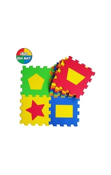 Akar Yeni eco eva-955 Oyun Matı Geometrik Şekiller 7MM 33x33 9lu