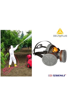 Delta Plus M6400+a2 Tarım İlaçlama İçin Yarım Yüz Gaz Maskesi Filtre İle Beraber Delta Plus M6400+a2 Tarım İlaçlama İçin Yarım Yüz Gaz Maskesi Filtre İle Beraber
