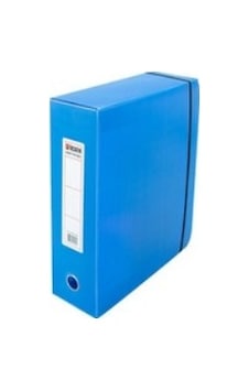 Arşiv Proje Kutusu Plastik Lastikli Battal 29x40x9 mavi 25 adet Arşiv Proje Kutusu Plastik Lastikli Battal 29x40x9 mavi 25 adet