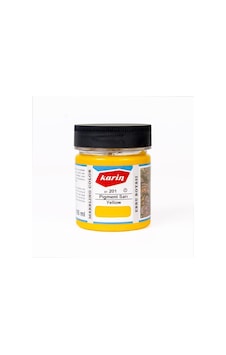Karin Ezilmiş Ebru Boyası 105Ml 201 Pigment Sarı