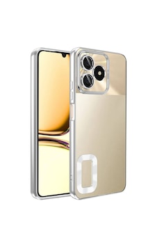 Realme Note 50 Kılıf Kamera Korumalı Logo Gösteren Zore Omega Kapak Realme Note 50 Kılıf Kamera Korumalı Logo Gösteren Zore Omega Kapak
