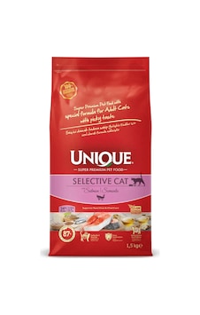 Unique Selective Yetişkin Kedi Maması Somonlu 1,5 Kg Unique Selective Yetişkin Kedi Maması Somonlu 1,5 Kg