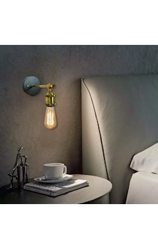 Riolight Retro,vintage,rustik Eskitme Duylu 1xe27 Duylu Metal Yat Eskitme