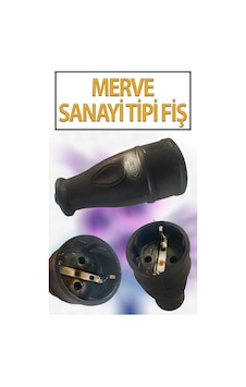 Sanayi Tip Toptaklı Kauçuk Dişi Fiş