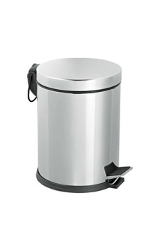 Pedallı 8lt Krom Metal Çöp Kovası Çok Renkli Pedallı 8lt Krom Metal Çöp Kovası Çok Renkli