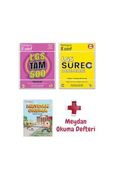 Lgs Tam 500 Soru Bankası Ve Lgs Süreç Denemeleri + Meydan Okuma Defteri - Tonguç Yayınları
