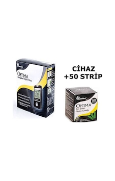 Optima Seker Ölçüm Cihazı+1 Kutu Strip 50 Adet Optima Seker Ölçüm Cihazı+1 Kutu Strip 50 Adet