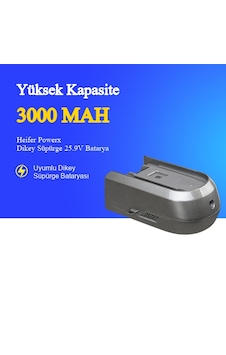 Heifer Powerx Dikey Süpürge 3000 Mah Batarya Heifer Powerx Dikey Süpürge 3000 Mah Batarya