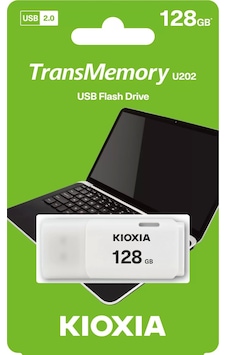 Kioxia 128GB U202 USB 2.0 Bellek (LU202W128GG4) Kioxia 128GB U202 USB 2.0 Bellek (LU202W128GG4)