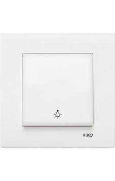 Viko Karre Light Anahtar Beyaz