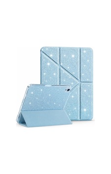 Apple iPad Uyumlu Pro 11 2. İle Uyumlu Kılıf Simli Kalem Bölmeli Trifolding Case A2228 A2068 A2230 A2231 Simli-mavi Sku: Zeusb0h4m9xst1 Arka Kapak