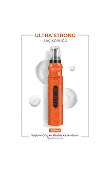 Ultra Strong Saç Köpük 200 Ml - Ultra Güçlü Tutuş - Mrfs Ultra Strong Saç Köpük 200 Ml - Ultra Güçlü Tutuş - Mrfs