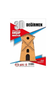 Alsa 3d Ahşap Yap Boya Değirmen, 44567812373 Alsa 3d Ahşap Yap Boya Değirmen, 44567812373