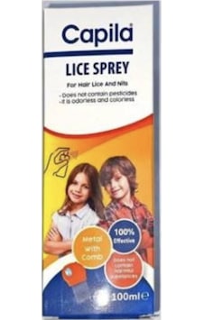 Capila Bit Spreyi 100 ML + Metal Tarak