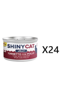 Gimcat Shinycat Tavuklu ve Ton Balıklı Konserve Kedi Maması 24 x 70 G Gimcat Shinycat Tavuklu ve Ton Balıklı Konserve Kedi Maması 24 x 70 G