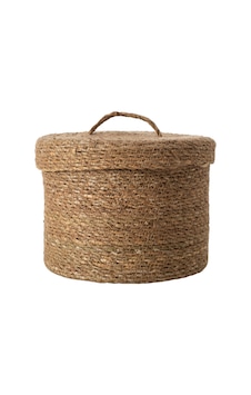 Mudo Home Sımon Kapaklı Düzenleyici Naturel 22x22x17 Kahverengi