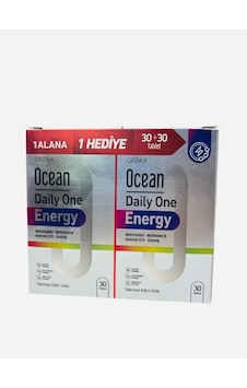 Ocean Daily One Energy 30+30 Tablet 1 Alana 1hediye- Yeni Ambalaj Ocean Daily One Energy 30+30 Tablet 1 Alana 1hediye- Yeni Ambalaj