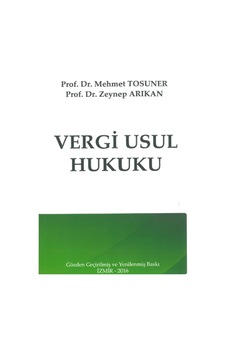Vergi Usul Hukuku Mehmet Tosuner ( 2.El ) Çizik Yerleri Vardır Vergi Usul Hukuku Mehmet Tosuner ( 2.El ) Çizik Yerleri Vardır