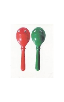 Focus Fc271 Kırmızı Plastik Marakas çift Focus Fc271 Kırmızı Plastik Marakas çift