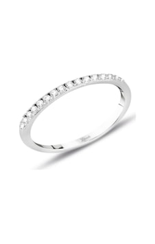 0.15 Ct Pırlanta Yarım Tur Yüzük 0.15 Ct Pırlanta Yarım Tur Yüzük