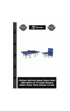 Fiziksel Aktivite Raket Sporu Hobi 1001-0561-12 Tt-table Bounce Roller Masa Tenis Masası 12 Mm Fiziksel Aktivite Raket Sporu Hobi 1001-0561-12 Tt-table Bounce Roller Masa Tenis Masası 12 Mm