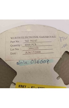 74279267 60r 100mhz Ferite Bead Bobin 150 Adet 74279267 60r 100mhz Ferite Bead Bobin 150 Adet