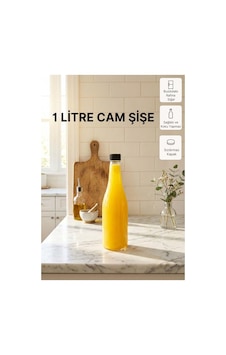 1 Adet Uzun Şeffaf Cam Sürahi Limonata, Süt, Ayran, Su Ve Meşrubat Şişesi Sızdırmaz Kapaklı Şişe - Siyah 1 Adet Uzun Şeffaf Cam Sürahi Limonata, Süt, Ayran, Su Ve Meşrubat Şişesi Sızdırmaz Kapaklı Şişe - Siyah