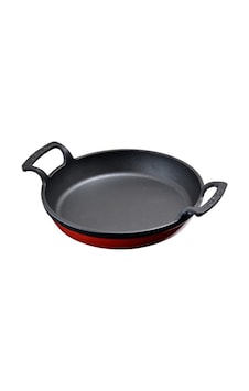 Lava Döküm Demir Kulplu Yuvarlak Tava Kırmızı 20 CM Lava Döküm Demir Kulplu Yuvarlak Tava Kırmızı 20 CM