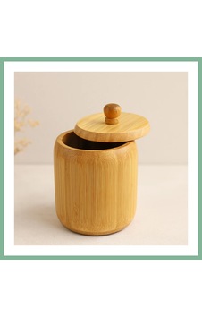 Bşk Virgo Ahşap Bambu Kapaklı Şekerlik 9 Cm Bsk2026 Çok Renkli Bşk Virgo Ahşap Bambu Kapaklı Şekerlik 9 Cm Bsk2026 Çok Renkli