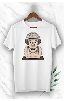 Flood Of Style Baskılı Beyaz Unısex T-shirt Flood Of Style Baskılı Beyaz Unısex T-shirt