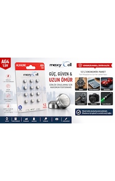 Maxycell 12 Adet Ag4 376 377 Sr626 Sr626sw Lr66 1.5v Düğme Pil, Saat Pili, Çocuklara Dayanıklı Ambalaj, Küçük Elektronik Cihazlar Için,ölçüm Cihazlar Maxycell 12 Adet Ag4 376 377 Sr626 Sr626sw Lr66 1.5v Düğme Pil, Saat Pili, Çocuklara Dayanıklı Ambalaj, Küçük Elektronik Cihazlar Için,ölçüm Cihazlar