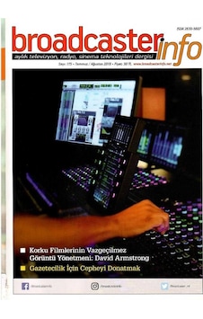 Broadcasterinfo:aylık Televizyon,radyo,sinema Teknolojileri Dergisi-gazetecilik İçin Cepheyi Donatmak Sayı:175-temmuz/ağustos 2019 Retro Koleksiyon Eski Baskı