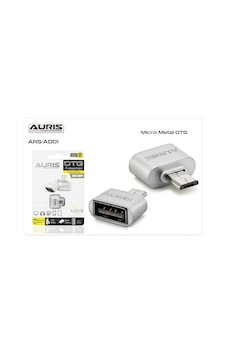 Auris Micro Metal Otg Usb Dönüştürücü Ars-Ad01 Auris Micro Metal Otg Usb Dönüştürücü Ars-Ad01