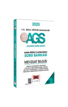 Yargı 2025 Meb Ags Mevzuat Bilgisi Konu Özetli Açıklamalı Soru Bankası Yargı 2025 Meb Ags Mevzuat Bilgisi Konu Özetli Açıklamalı Soru Bankası