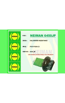 Kalorıfer - 862 - - Dpmıx-hb - Rezıstansı P307-p206-c3