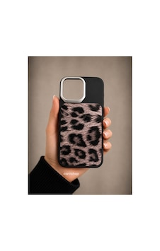 İphone 15 Uyumlu Kılıf Leopar Desenli Darbe Emici Metal Kamera Korumalı Yumuşak Silikon Kapak Bej İphone 15 Uyumlu Kılıf Leopar Desenli Darbe Emici Metal Kamera Korumalı Yumuşak Silikon Kapak Bej