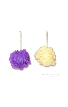 Flexilife Ikili Gul Banyo Lifi Duş Top Lif 2 Adet