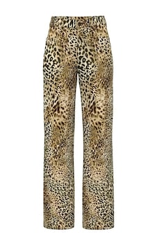 Guess Widy Palazzo Fit Kadın Pantolon W6ba1aw4343 Leopar Guess Widy Palazzo Fit Kadın Pantolon W6ba1aw4343 Leopar