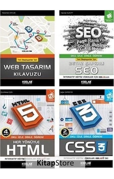 Hızlı ve Kolay Web Tasarım Seti 2 4 Kitap Takım Kolektif Hızlı ve Kolay Web Tasarım Seti 2 4 Kitap Takım Kolektif