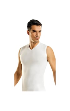 Namaldı Erkek Likralı V Yaka Sıfır Kol Body Atlet Fanila 188- 3 Adet Beyaz Namaldı Erkek Likralı V Yaka Sıfır Kol Body Atlet Fanila 188- 3 Adet Beyaz
